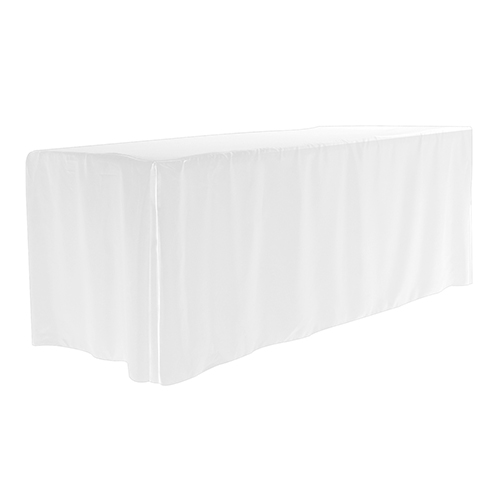 "OMAHA SIX" 4-Sided Fitted Style Table Covers & Table Throws (Blanks) / Fits 6 ft Table